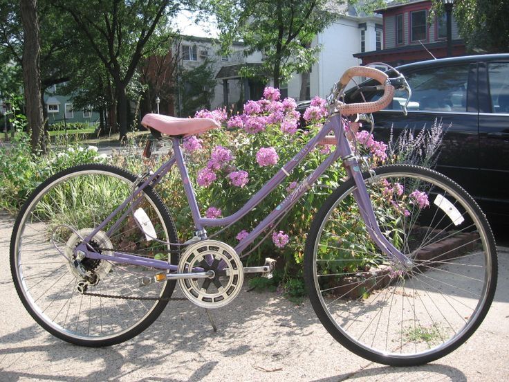 Rare 1980's Pink Purple Huffy Sweet Style 10 Speed Bike In Mint Condition