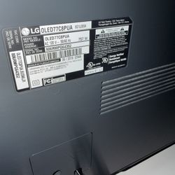 LIKE NEW LG 77" OLED 4K TV (C8 Series) - RARE: Under 1,000 Hours!