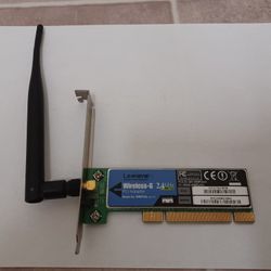 Linksys Wireless-G 2.4GHz PCI Wireless Internet Adapter
