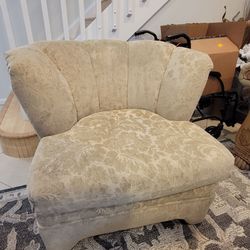 Light Brown - Fabric Chair