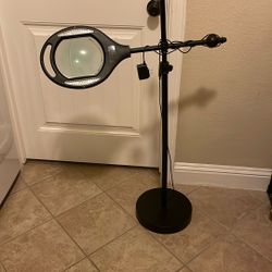 Magnifying Glass With Sand