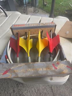 Regent Lawn Darts Set Vintage