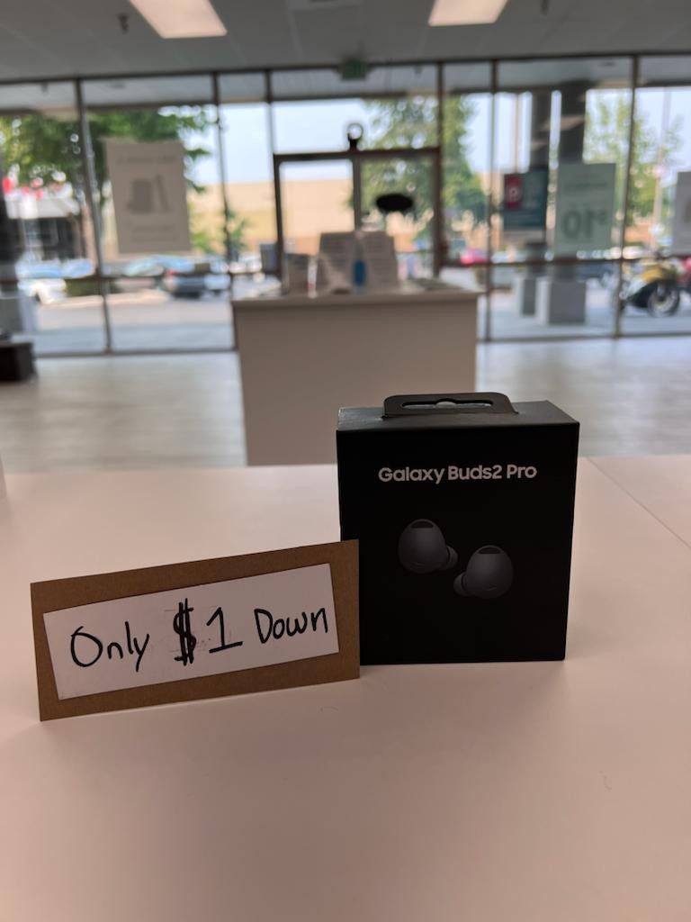 Samsung Galaxy Buds2 Pro True Wireless Bluetooth Earbuds New - Pay $1 Today To Take It Home And Pay The Rest Later! 