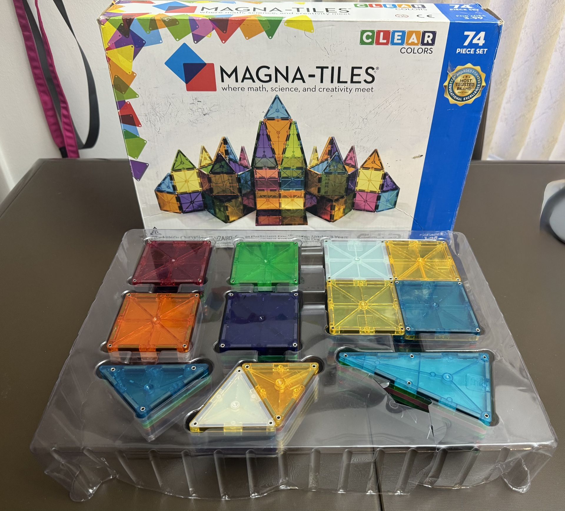 74 Piece Magna-Tiles Set