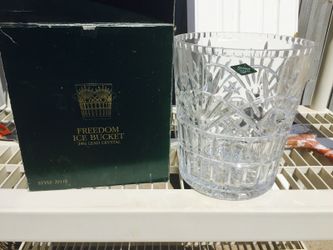 Crystal champagne bucket