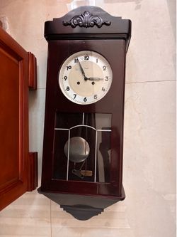vintage pendulum clock