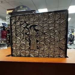 Cartera De Hilo De Plata (Santa Muerte) 