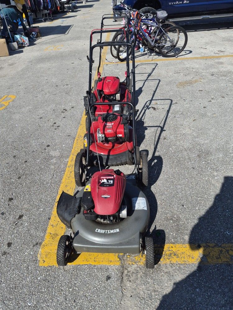 Lawn  Mower  Starting  At $100 Up To $180 