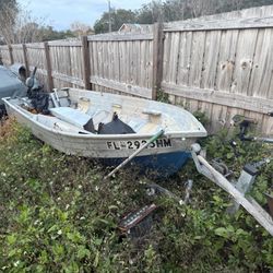 14 Foot Aluminum Jon Boat 