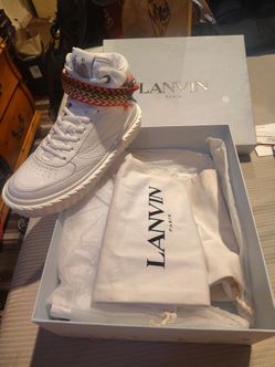 Lanvin Curbies 2 High-Top Sneaker Euro Size 43 US Size 10