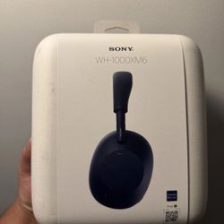 Sony WH-1000XM6 Wireless Noise Canceling Headphones - Black