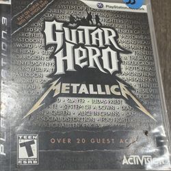 Guitar Hero Metallica Ps3 