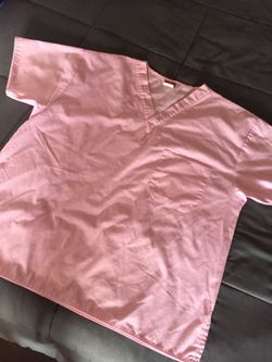 Pink Dickies scrub size small