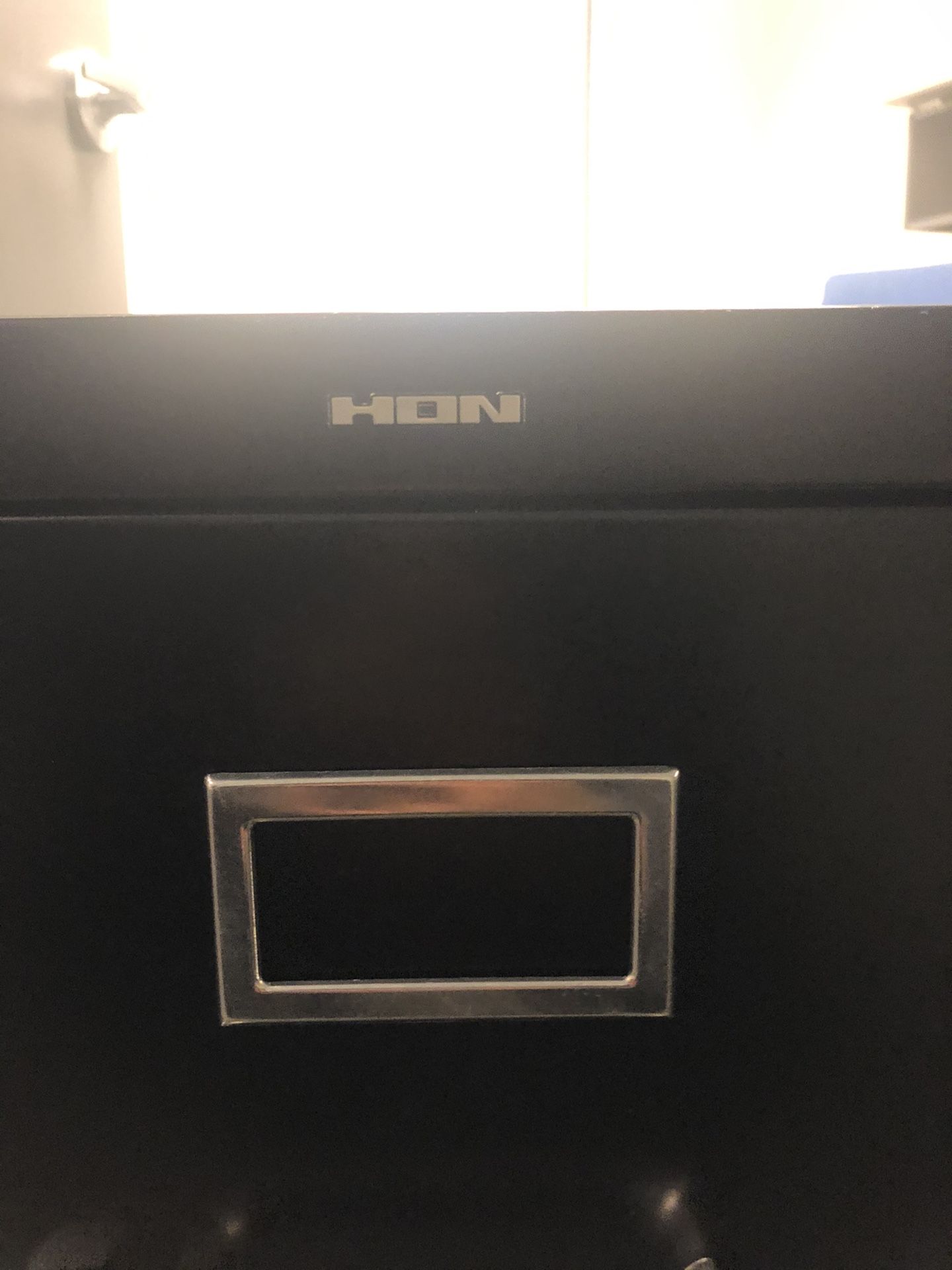 Two door file cabinet
