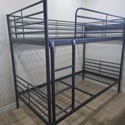 Twin Bunk Bed, IKEA Svarta, Excellent Condition
