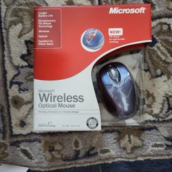 Microsoft wireless optical mouse