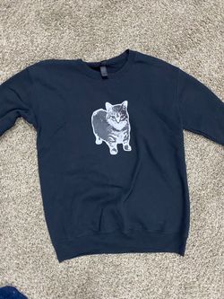 Black cat hoddie