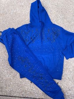 Rhinestone sweatsuit