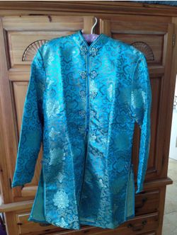 Women’s satin tunic jacket size 44