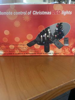 new remote control Christmas led lights