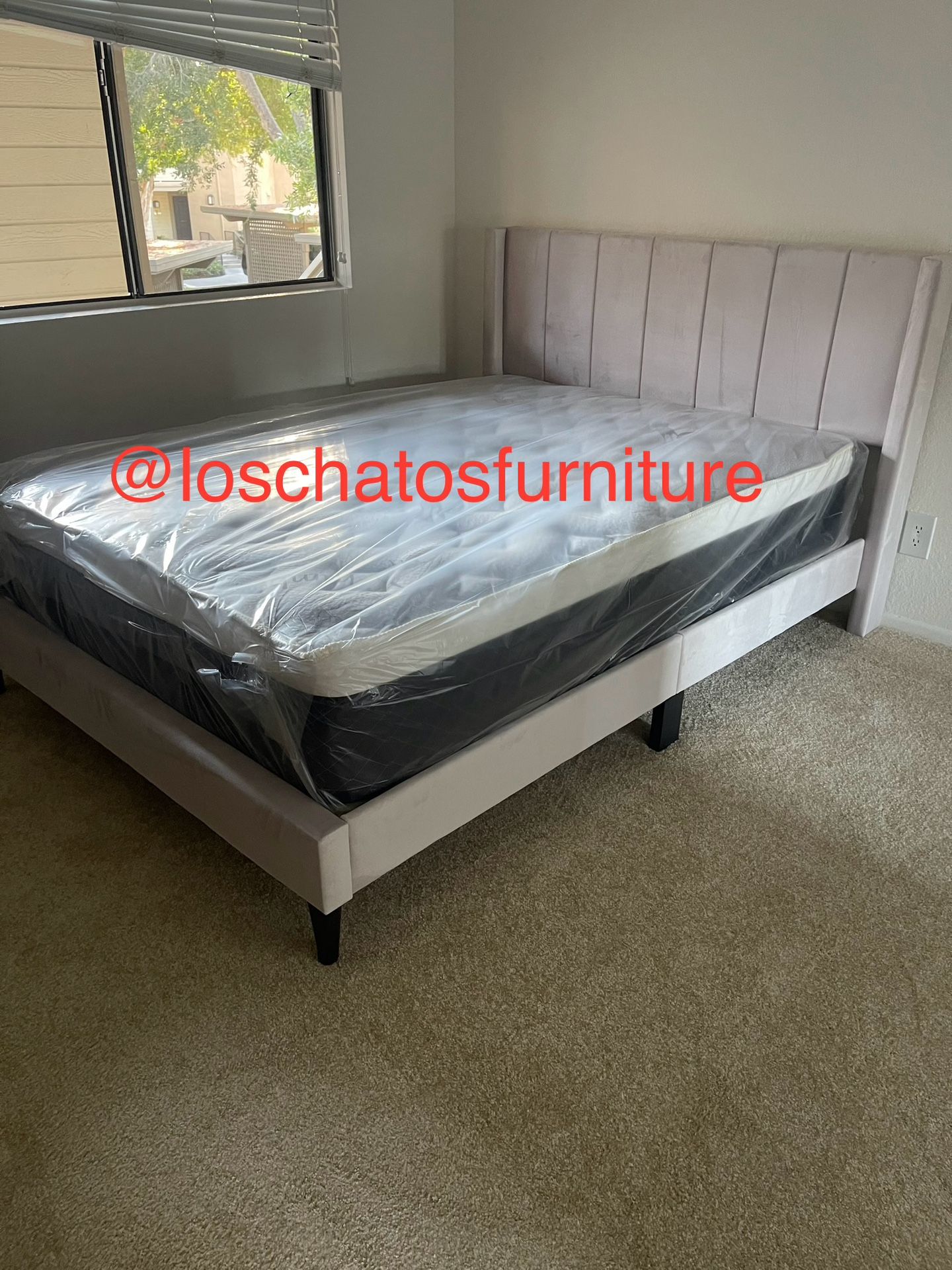 Full Size Bed Frame With Mattress