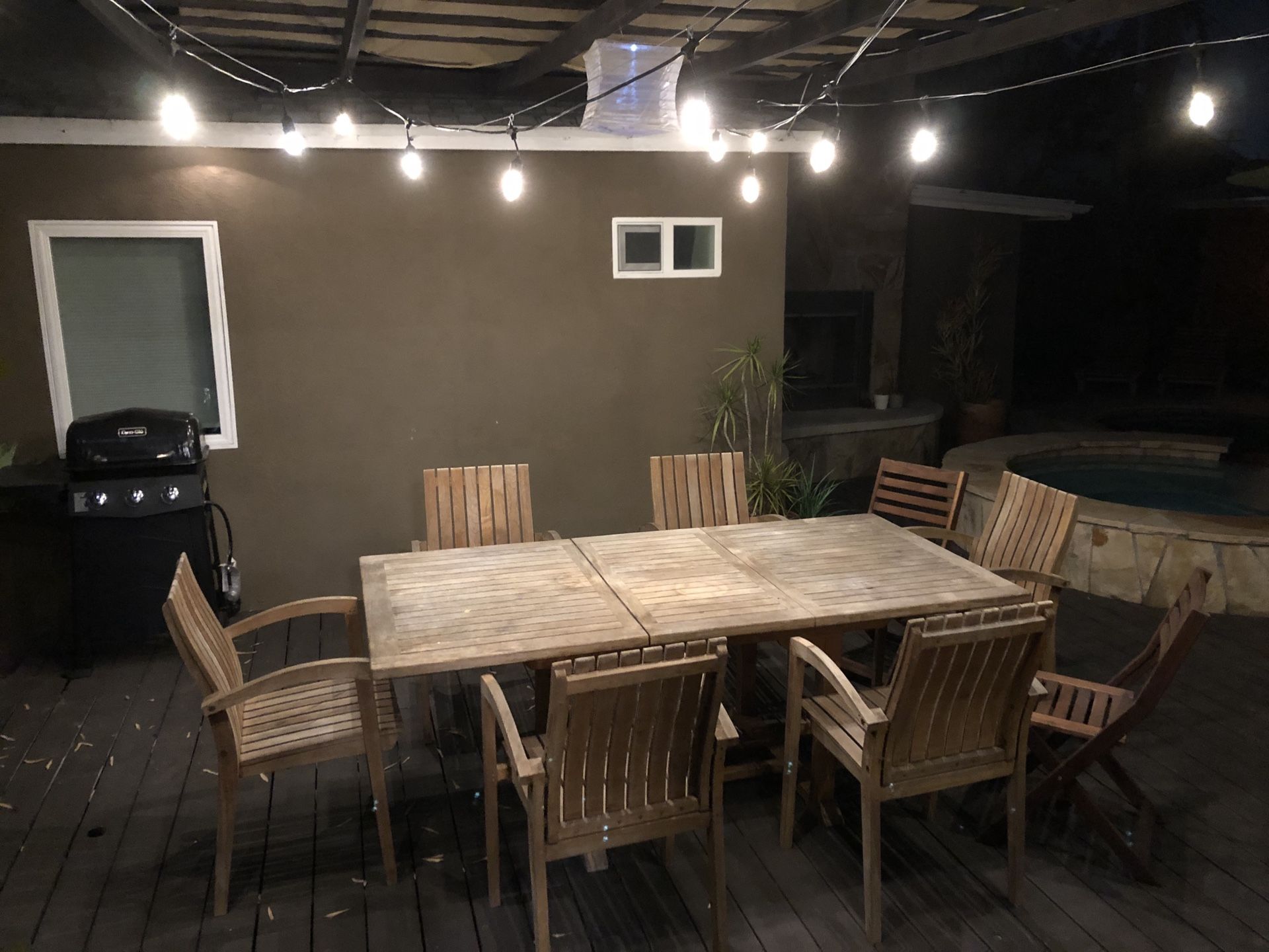 Outdoor Table and Chairs