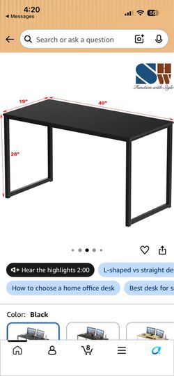 Office computer desk