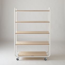 Schoolhouse Electric Foundry Cart White