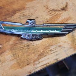1956 Ford Thunderbird Emblem 1957