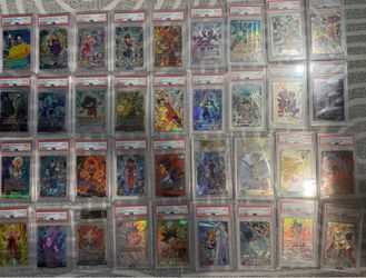 Dragon ball slabs psa Beckett
