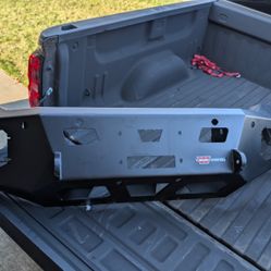 WARN ASCENT HD 107001 2019-2025 Ram 2500/3500/4500/5500 Front Winch Bumper with No Grille Guard5