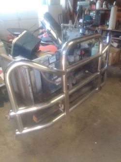 Semi push bumper