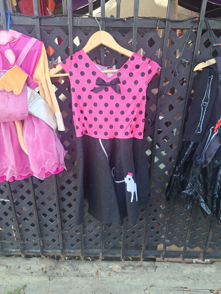 Halloween Costume Poodle 50 Skirt