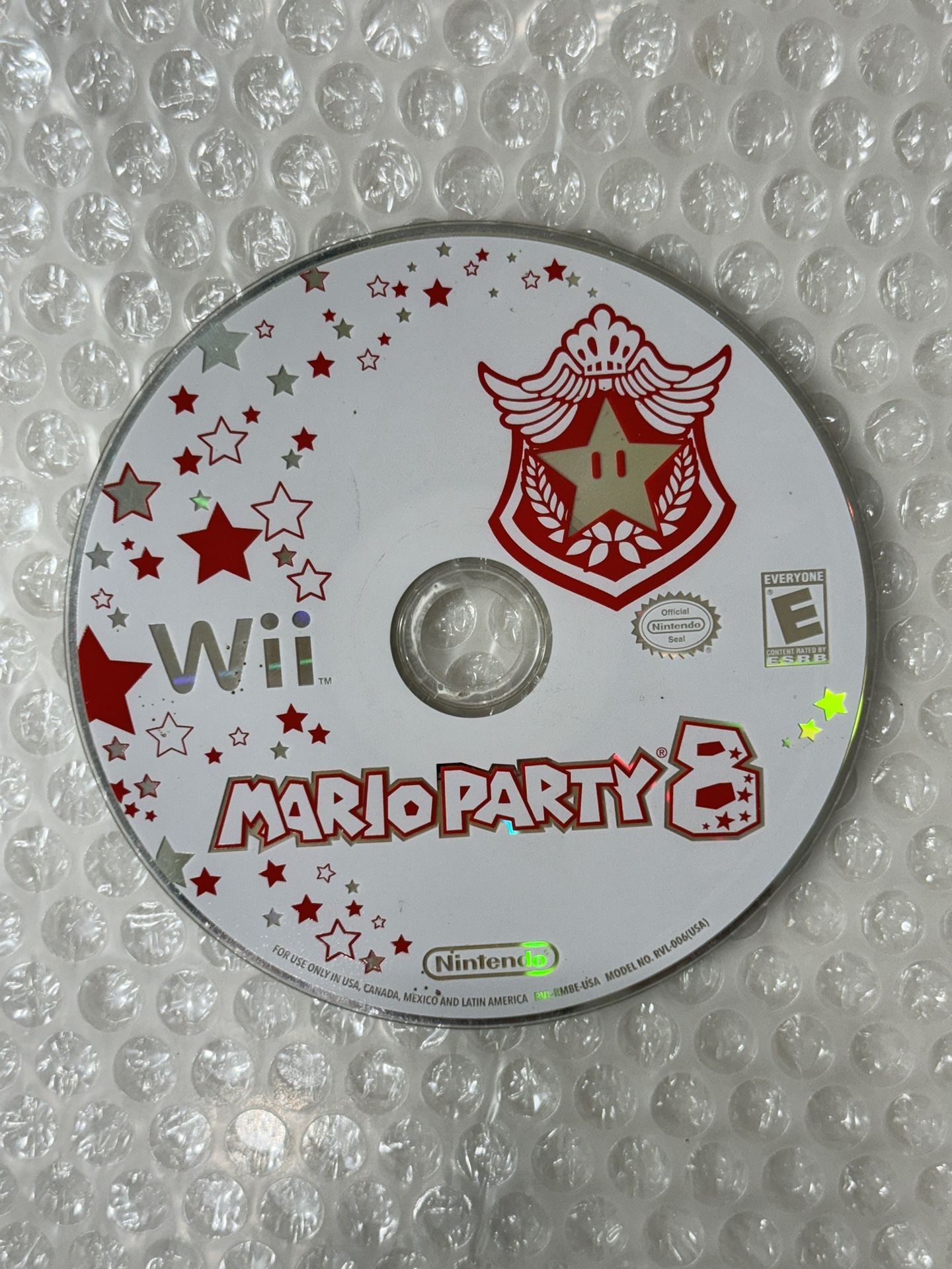 Mario Party 8 Nintendo Wii Mint Conditions Disc GAME