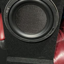 Amp and Subwoofer In Box 