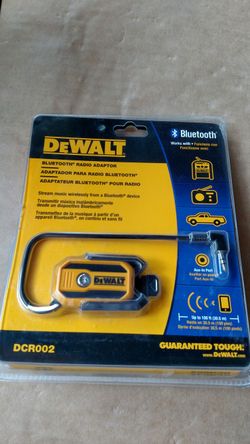 Dewalt bluetooth.