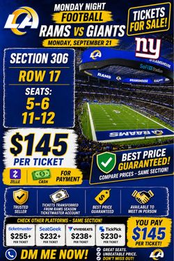 Rams vs Giants