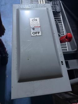 Siemens Heavy Duty Fusible Safety Switch 100amp