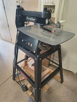 Excalibur Scroll Saw and stand