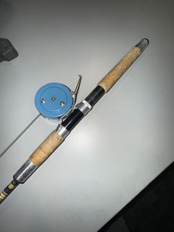 Vantage Martin automatic fly reel and rod.