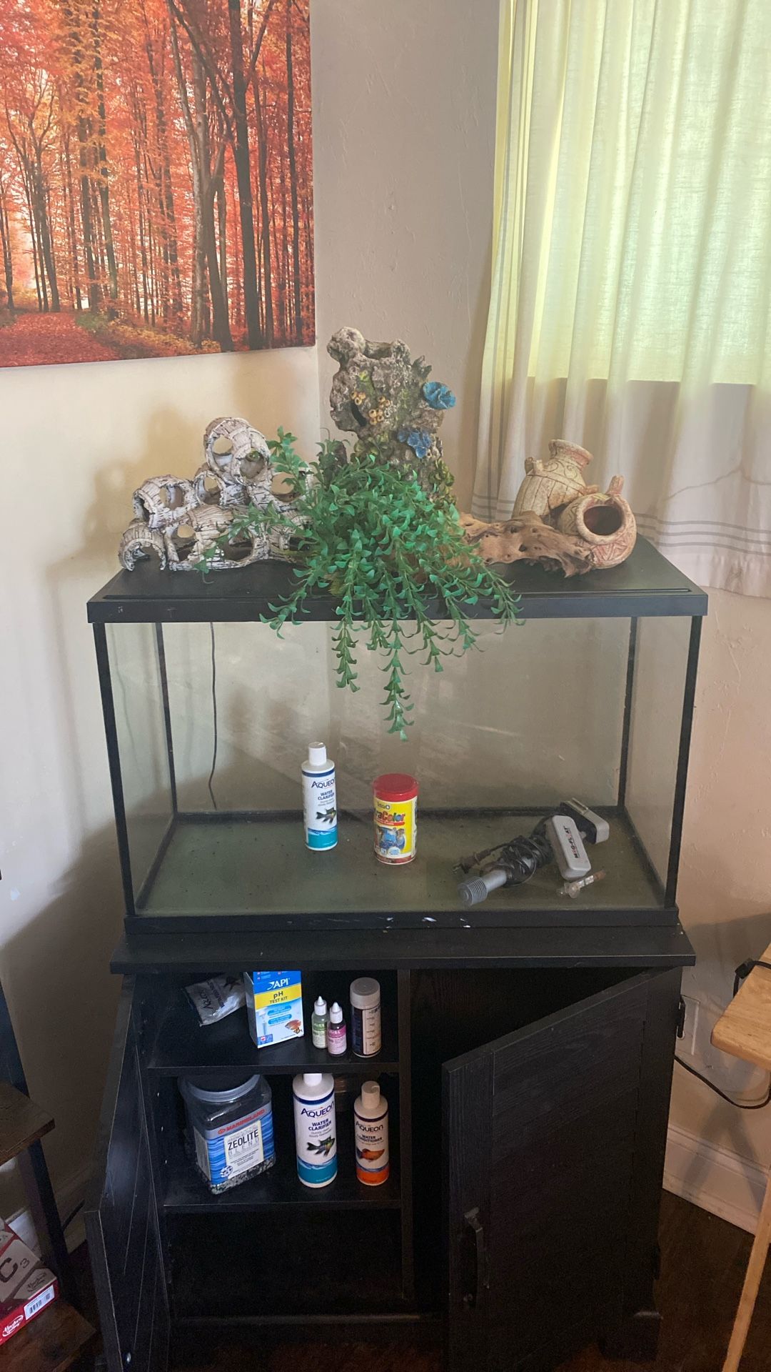 Fish Tank And Stand