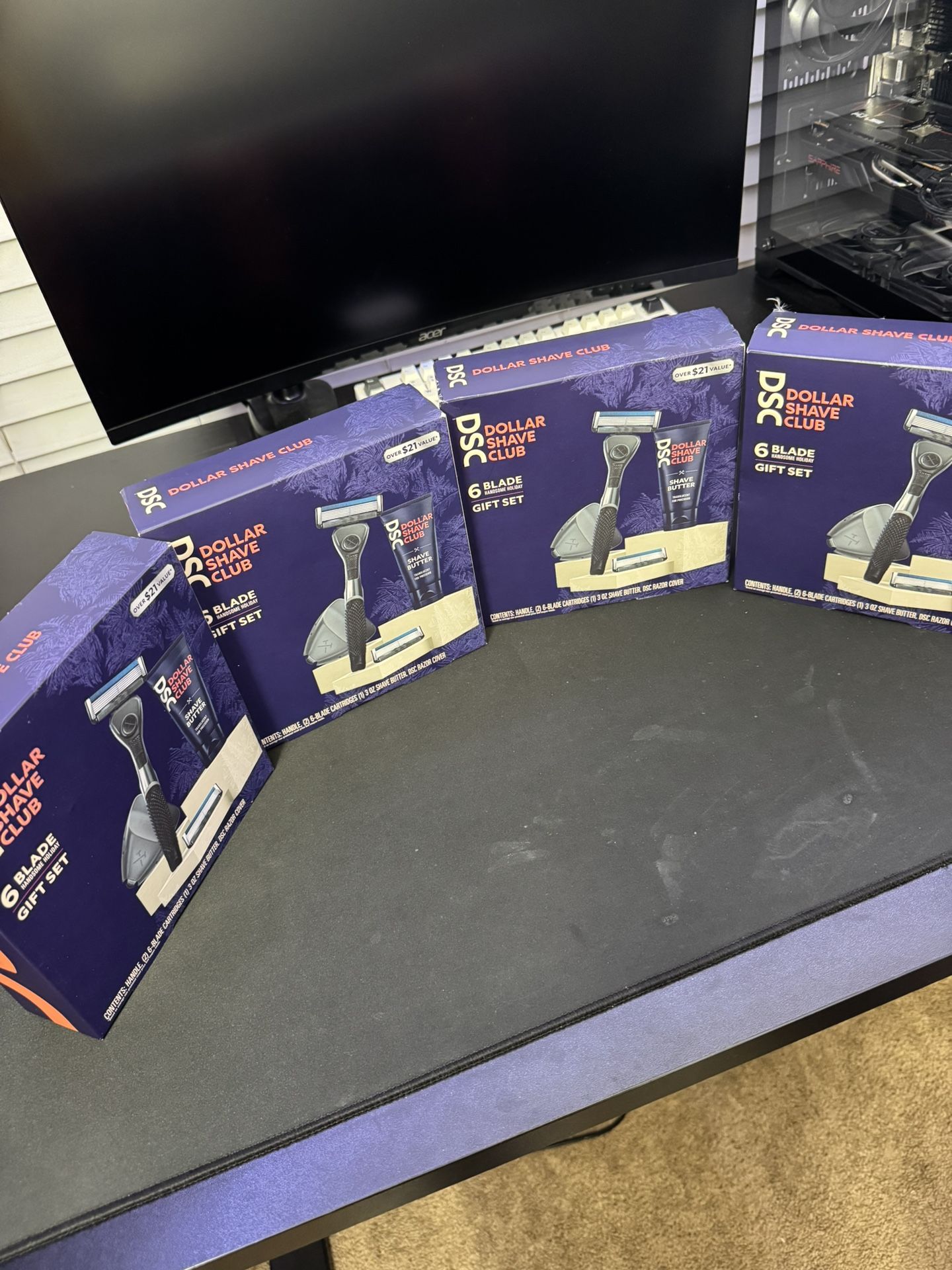 Brand New Dollar Shave Club Gift Sets (4)
