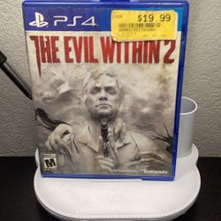 The Evil Within 2 PS4
