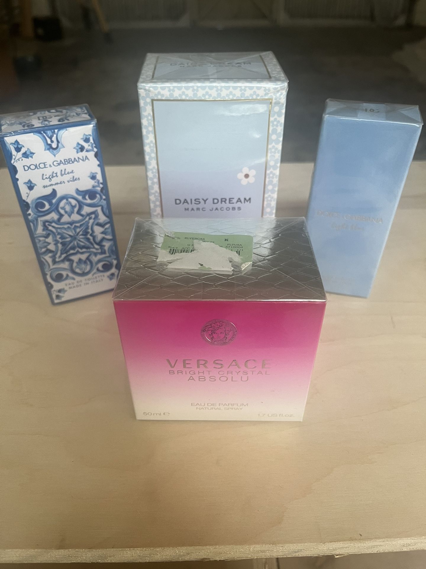 Dolce, Versace, Marc Jacob’s Fragrances
