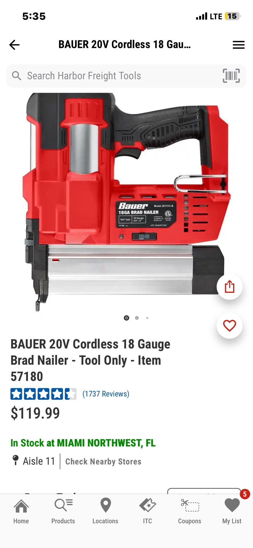 Cordless Staple Gun Brand New Never Used