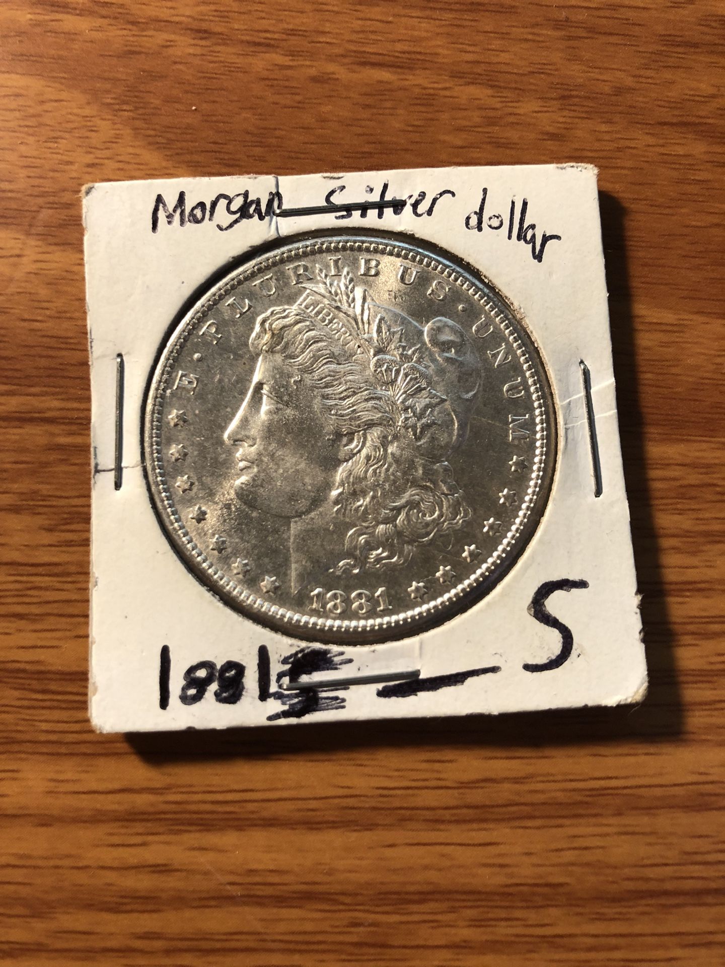 Morgan Silver Dollar Coin 1881S