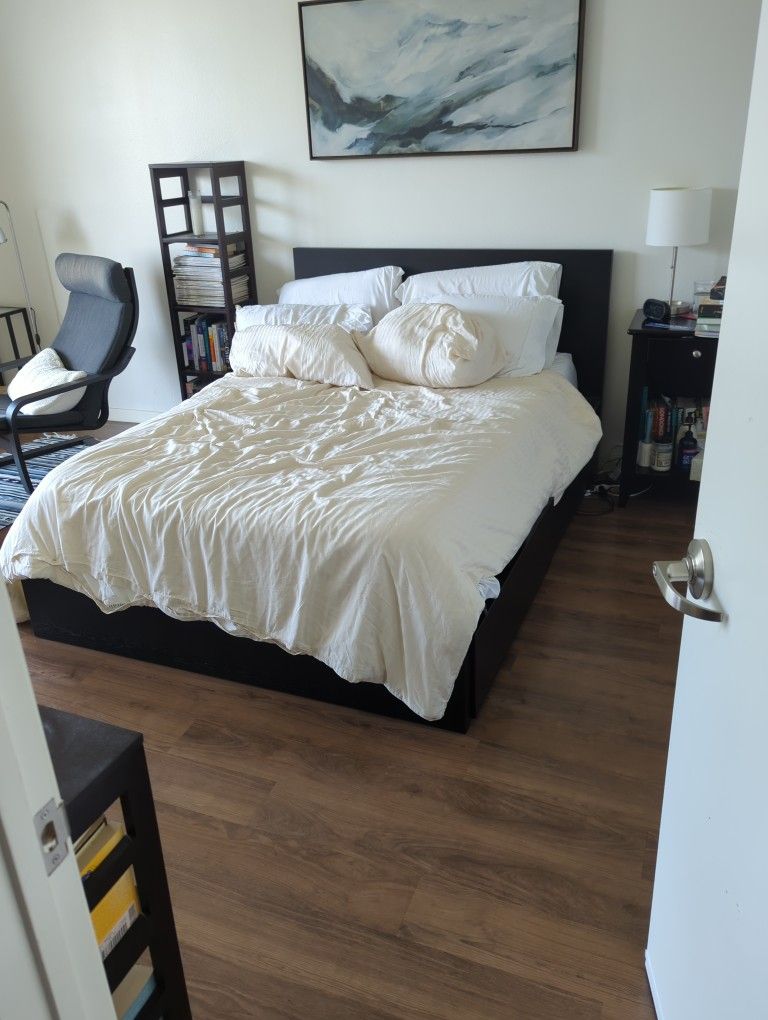 Malm bedframe for full bed