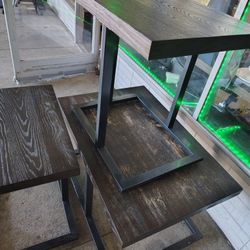 Coffee Table And End Tables 