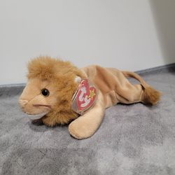 Roary TY Original Beanie Baby Lion