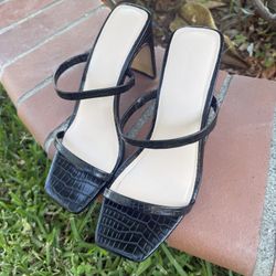 Black Summer Sandals